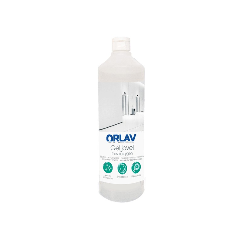 Gel Javel ORLAV - 279- Bidon 1L - Delaisy Kargo