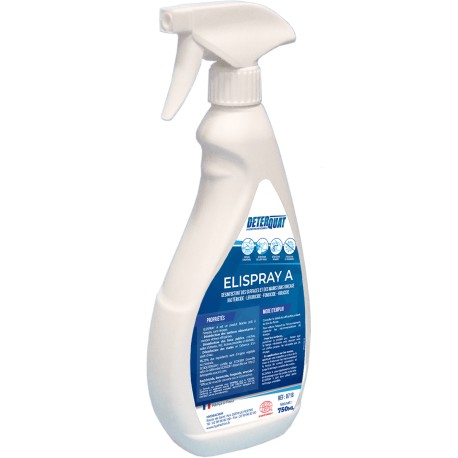 Désinfectant surfaces sans rinçage 0718 ELISPRAY A - 750ml
