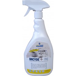 Détergent bactericide virucide EN13697/EN14476 - BACYDE -750ml