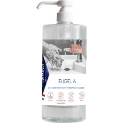 Gel hydroalcoolique- Eligel A  3131 - ORLAV - Flacon bouillotte 1L