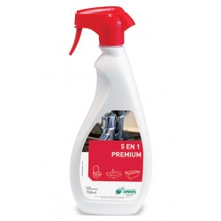 Nettoyant détartrant désinfectant  5 en 1 PREMIUM - spray 750 ml