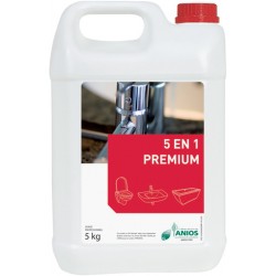 Nettoyant détartrant désinfectant  5 en 1 PREMIUM - Bidon 5kg