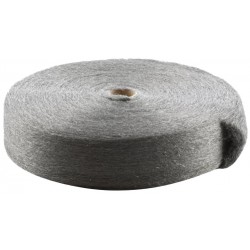 Laine d'acier N°000 - Rouleau 1Kg