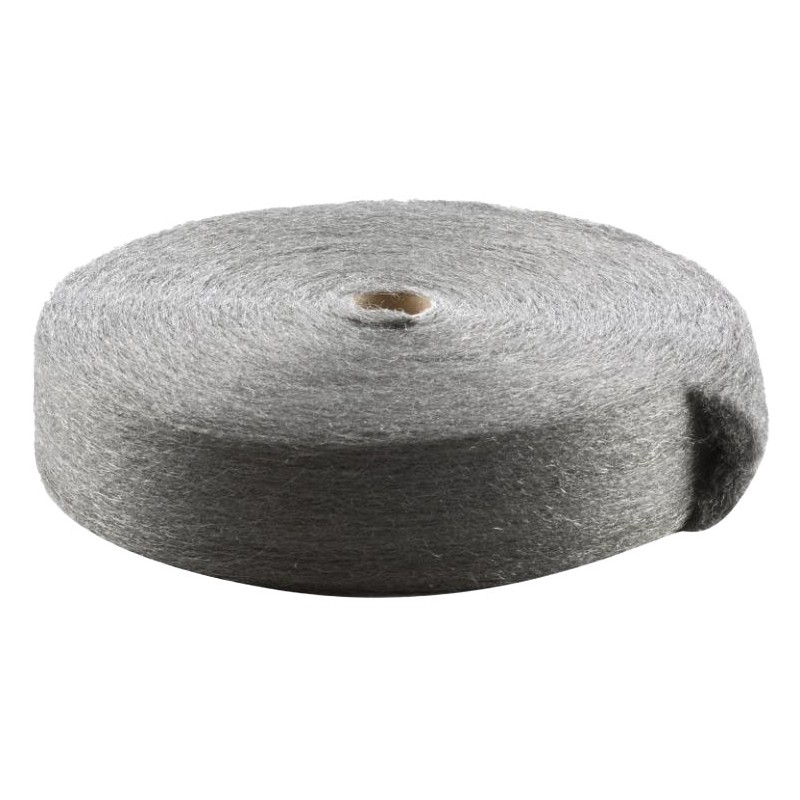 Laine d'acier N°000 - Rouleau 1Kg - Delaisy Kargo