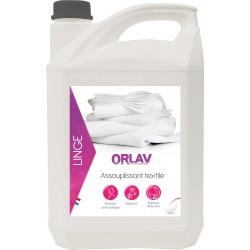 ASSOUPLISSANT TEXTILE liquide ORLAV - 202 - Bidon 5L