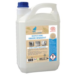 RESPECT HOME Vinaigre ménager 14° multi-surfaces - 2207 - Bidon 5L