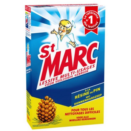Lessive en poudre ST MARC pin - Boîte 1.4kg