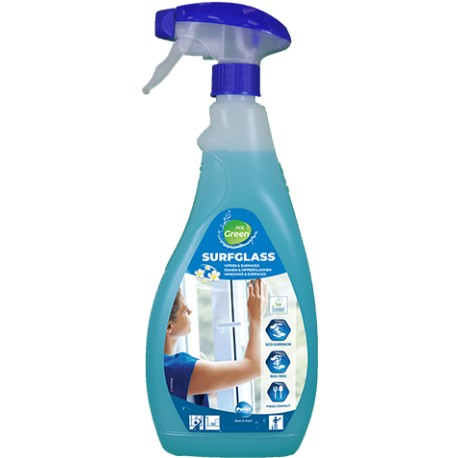 Nettoyant pour surfaces et vitres POLGREEN Ecolabel - Spray 750ml