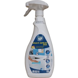 MULTI SPRAY DES Nettoyant désinfectant multisurfaces - Spray 750ML