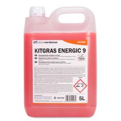 KITGRAS ENERGIC-9 Dégraissant alimentaire liquide - Bidon 5L