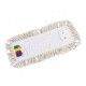 Frange coton L 50cm poches et languettes
