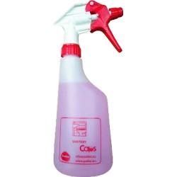 Spray vide sérigraphié ODOR LINE SANITARY Rouge 650ml