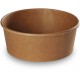 Pot rond kraft brun 1300ml (Ø184x70) colis 300