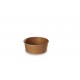 Pot rond brun 750ml (Ø150x65 mm) colis 300
