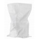 Sac gravats 80L blanc PP tissé 5500x950mm Pqt de 10 Sacs