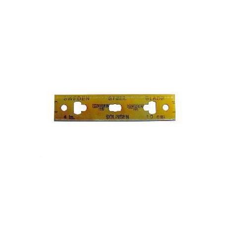 25 Lammes de rechange TRIM 10cm (0.2mm) étui plastique