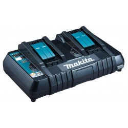 Chargeur MAKITA pour 2 batteries Li-ion/Ni-MH