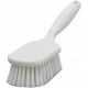 Brosse polyester mi-dur à manche / Monture PP 26cm / Gamme alim.