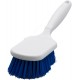 Brosse polyester mi-dur à manche / Monture PP 26cm / Gamme alim.