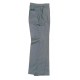 Pantalon de travail 65% coton 35% polyester (Bleu ou Gris 36à60)