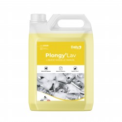 PLONGY'LAV Liquide vaisselle manuel parfum citron DAILYK - Bidon 5L 