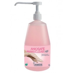 ANIOSAFE MANUCLEAR HF Solution lavante 1919229 pompe 1L - Ct de 12