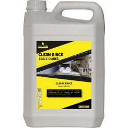 CLEAN RINCE Liquide de rinçage eaux dures - Bidon 5Kg