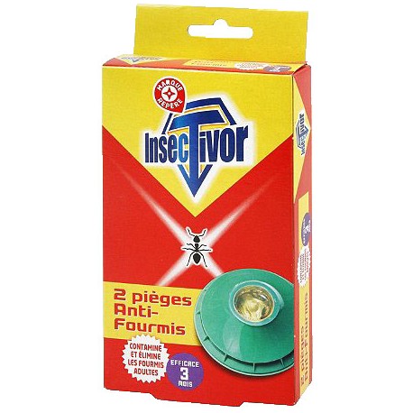 Pièges anti-fourmis Insectivor - Lot de 2