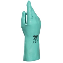 Gant nitrile vert MAPA ULTRANITRIL 492 (7 à 10) - 1 paire 