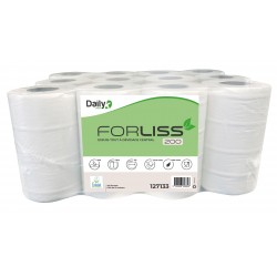 FORLISS 200 Essuie-tout 200 fts lisse p. ouate blanc - 12 rlx