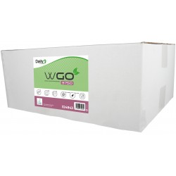 WGO 3750 Essuie-mains W p. ouate blanc 20.5x32 - Ct 3750 fts