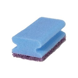 Poignée tampon de récurage spécial plonge - Sachet de 6