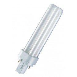 Lampe fluocompacte PLC 18W 840 G24D2 2P 4000k