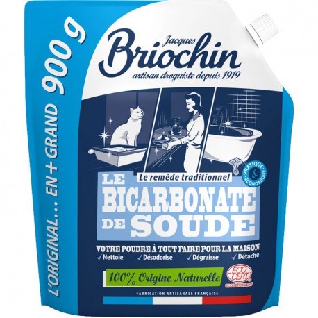 Bicarbonate de soude ECOCERT - Boite refermable 900g