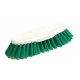 Brosse droite polyester mi-dur / Monture PP 19cm / Gamme alimentaire