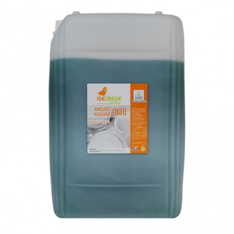 Liquide rinçage machine eau dure ID30 Ecolabel - 0433 - Bidon de 20L