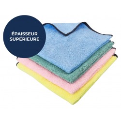 Lavettes microfibres premium 38x38cm DAILYK PREMIUM - Lot de 10