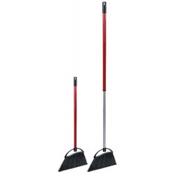 Balai jobby manche telesc 65-110cm rouge