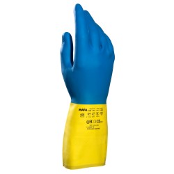 Gant latex 33cm bi-couleur MAPA ALTO 405 (7 à 10)- 1 paire 