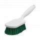 Brosse polyester mi-dur à manche / Monture PP 26cm / Gamme alim.