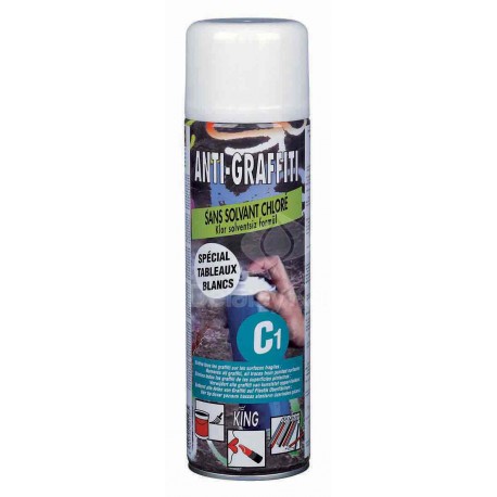 Anti-graffiti C1 surfaces plastique - Bombe 500ml