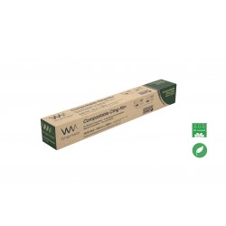 Film Étirable Compostable Wrapmaster® - 45cm x 200m - Ct 6 