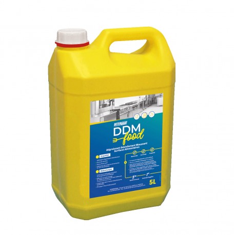 Dégraissant désinfectant de surfaces DETERQUAT DDM FOOD-Bidon 5L