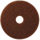 TASKI AMERICO PAD 19" 48cm MARRON W+ Lot de 5
