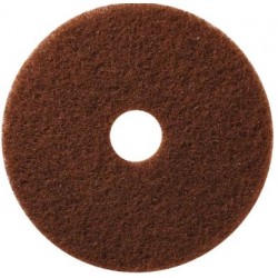 TASKI AMERICO PAD 19" 48cm MARRON W+ Lot de 5