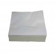 Serviette blanche 30x30cm 2plis pure ouate  - Ct de 3200