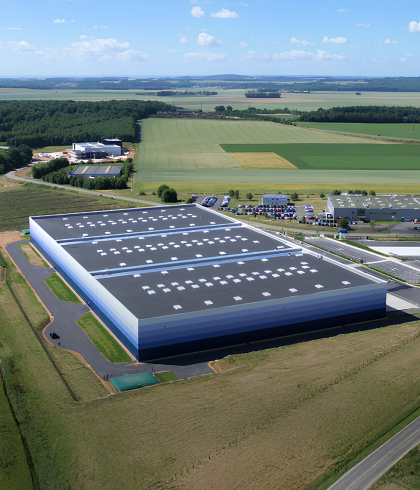 Plateforme logistique <br>de Lormaison